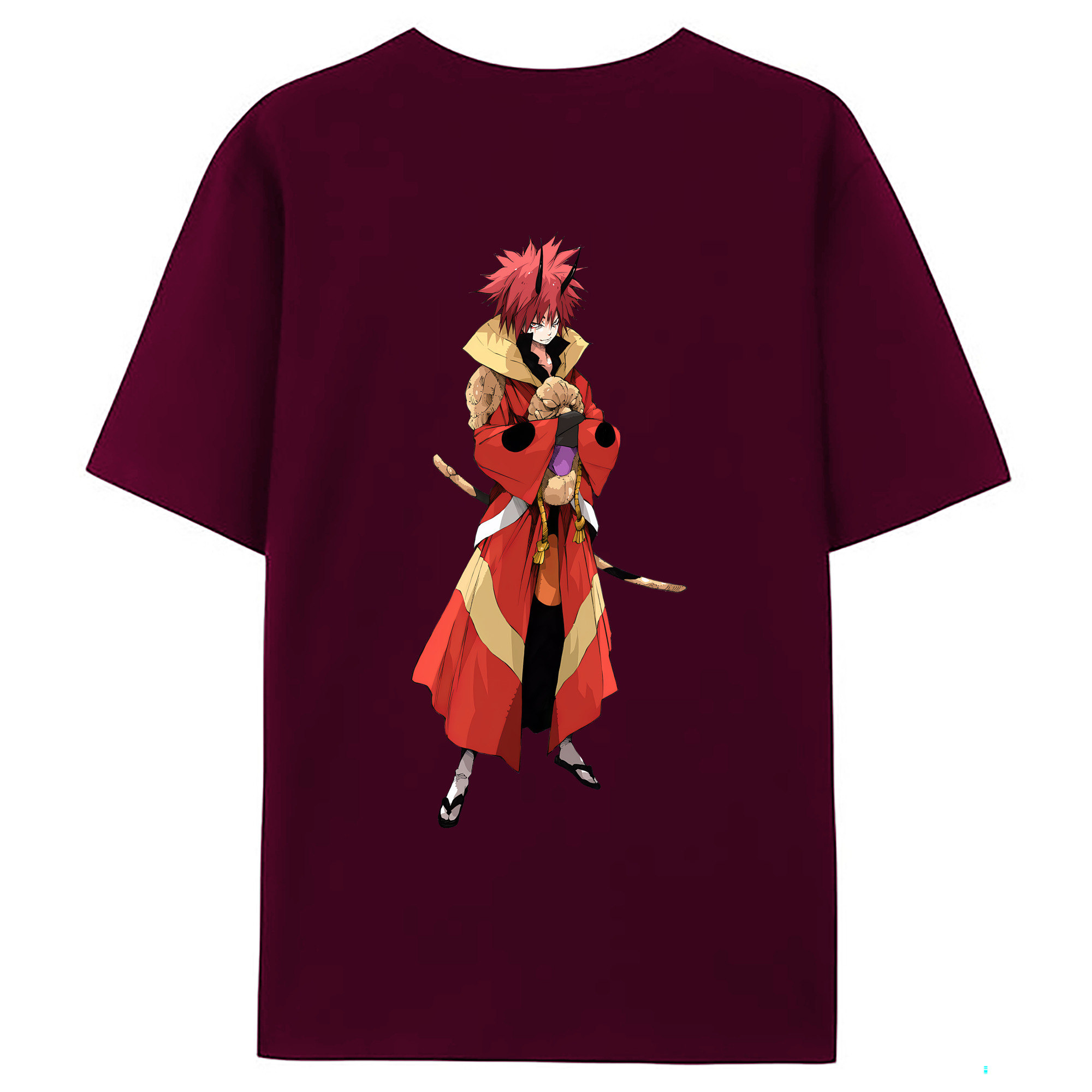 （画像用） 転スラ Regarding Reincarnated to Slime レディース半袖Tシャツ(バックプリント)